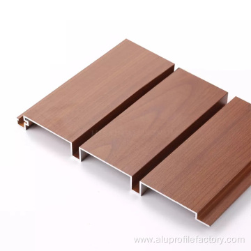 Wood Grain Treatment Aluminum Door and Window Profiles